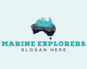 Australia Marine Life logo design