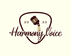 Sing - Music Vocalist Microphone logo design
