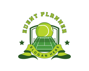 Tennis Sports Tournament logo design