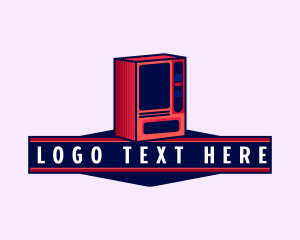 Portable - Dispenser Vending Machine logo design