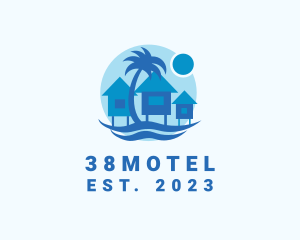 Beach Vacation House logo design