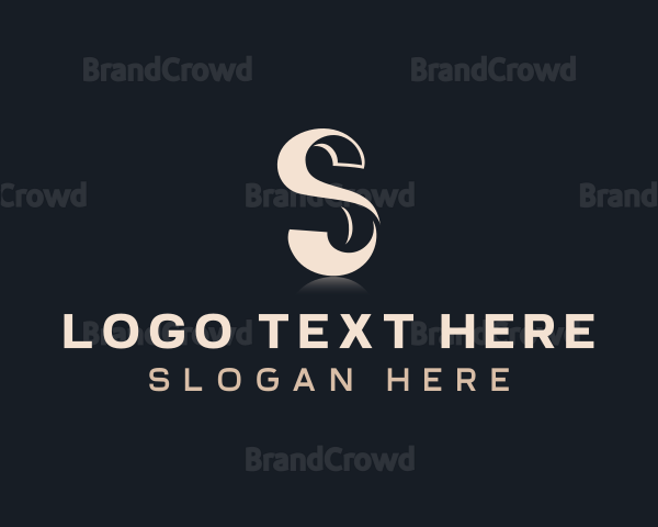 Creative Stylist Apparel Letter S Logo