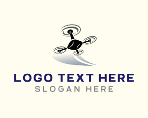 Vlogger - Aerial Drone Pilot logo design