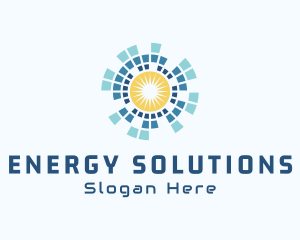 Solar Radiance Energy logo design