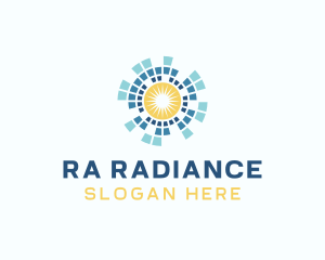 Solar Radiance Energy logo design