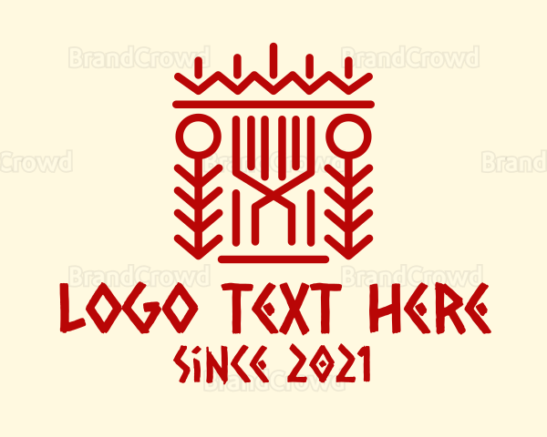 Aztec Arrow Pattern Logo
