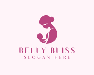 Infant Mother Pediatrician logo design