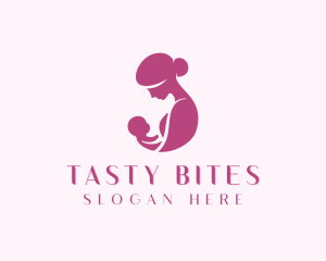 Fertility - Infant Mother Pediatrician logo design