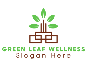 Green Leaf Tower logo design