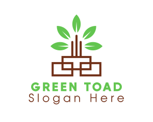 Green Leaf Tower logo design