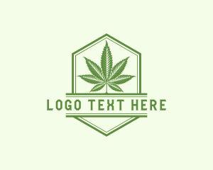 Weed - Weed Cannabis Leaf logo design