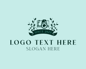 Dslr - Vlog Camera Photography logo design