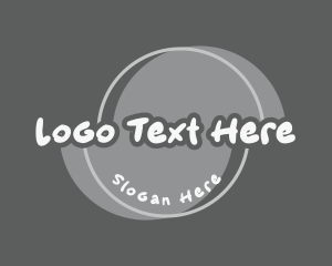 Skate - Modern Graffiti Circle logo design