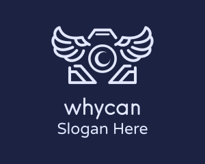 Winged Photo Camera  Logo