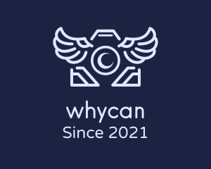 Camera Studio - Winged Photo Camera logo design