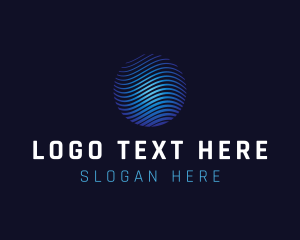 Investor - Waves Globe Firm logo design