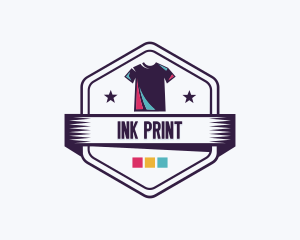 T-Shirt Apparel Printing logo design