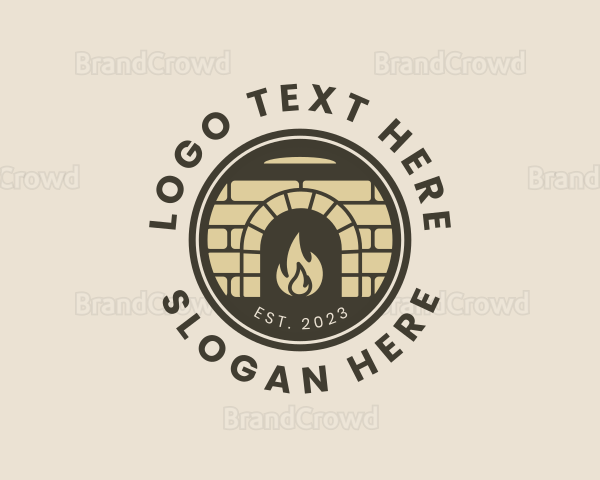 Fire Oven Cooking Logo