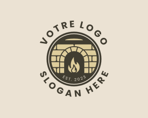 Cooking - Fire Oven Cooking logo design