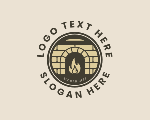 Fire Oven Cooking Logo