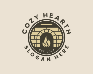 Fire Oven Cooking logo design