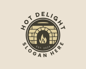 Fire Oven Cooking logo design