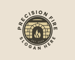 Fire Oven Cooking logo design