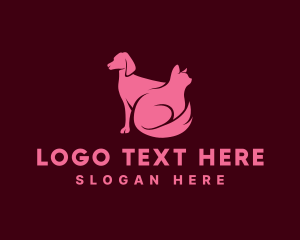 Canine - Canine Feline Pets logo design