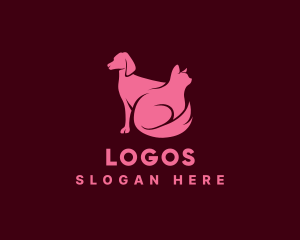 Pet - Canine Feline Pets logo design