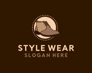 Handmade Leather Footwear logo design