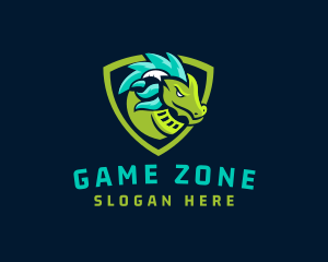 Dragon Shield Gaming Esport logo design