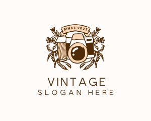 Vintage Camera Studio logo design