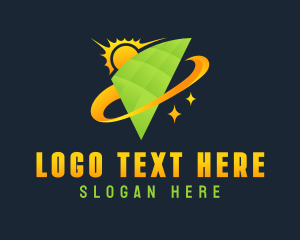 Power - Sun Solar Power logo design