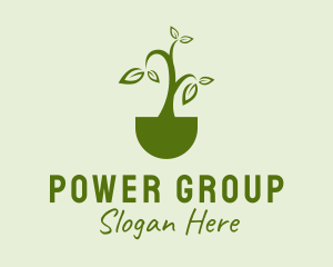 Green Farm Plant  Logo