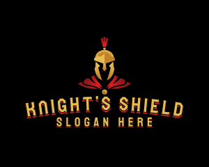 Knight - Spartan Warrior Knight logo design