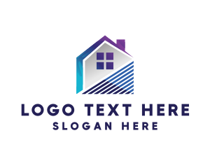 House And Lot - Home Realty Residence logo design