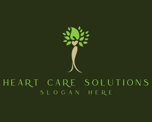 Female Tree Spa logo design