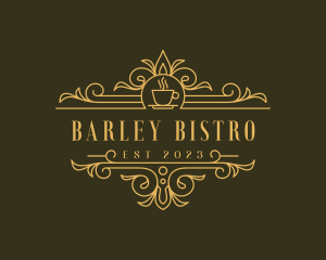 Luxury Cafe Bistro logo design