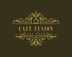 Luxury Cafe Bistro logo design