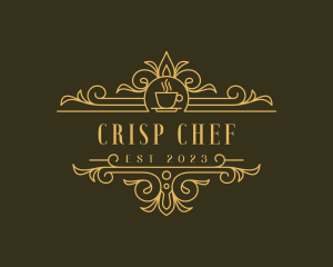 Luxury Cafe Bistro logo design