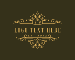 Fine Dining - Luxury Cafe Bistro logo design