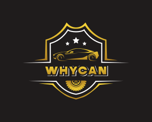 Wheel - Automotive Racecar Garage logo design