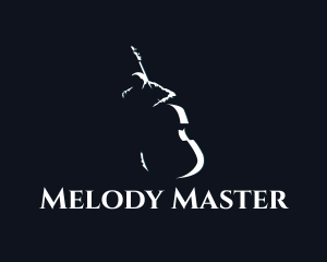 Musician - Jazz Musician Viola logo design