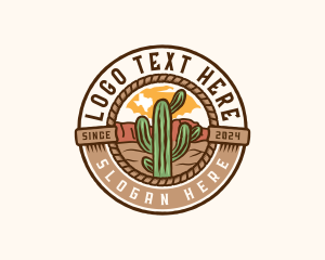 Cactus - Western Cactus Texas logo design