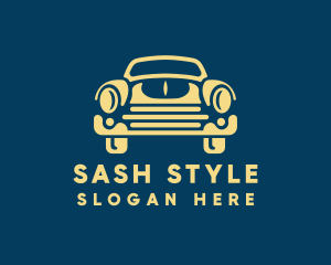 Old School Car Style logo design