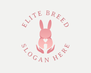 Easter Rabbit Animal logo design