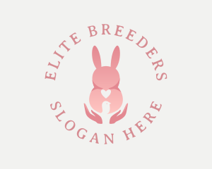Breeding - Easter Rabbit Animal logo design