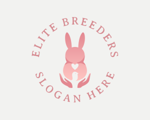 Easter Rabbit Animal logo design