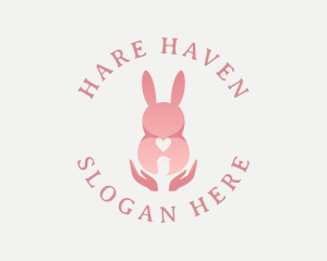 Easter Rabbit Animal logo design