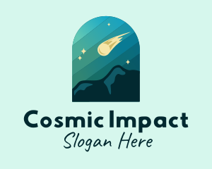 Comet Outer Space  logo design